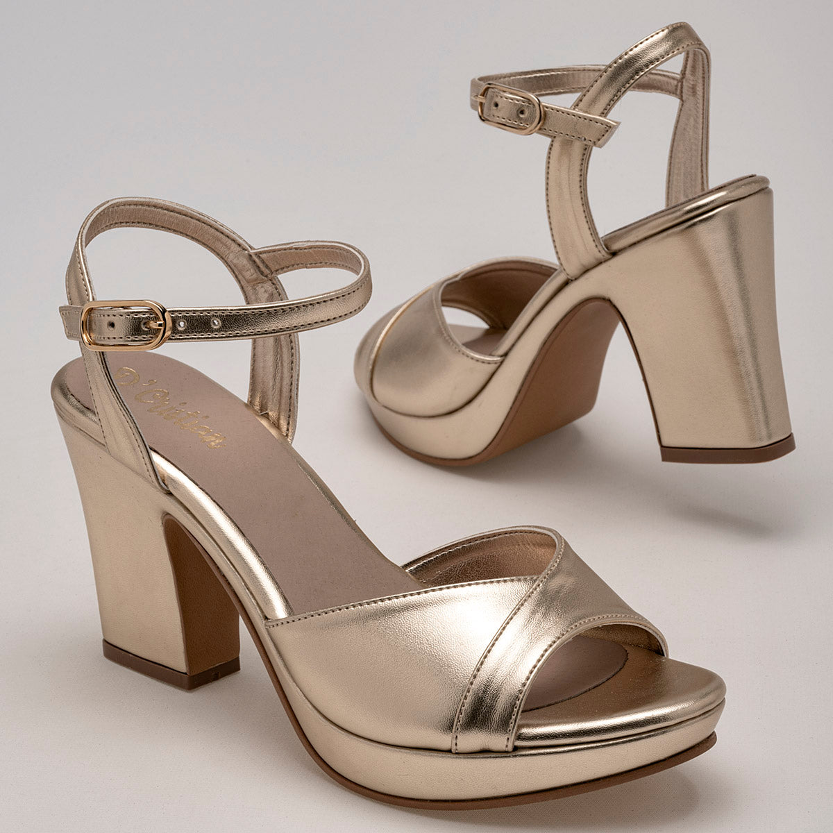 D'Cristian Zapatillas de fiesta para mujer – ZAPATERÍAS DE MÉXICO