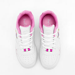 Tenis con unicornio para niñas marca Baby Cats Blanco cod. 100704