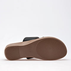 Sandalia  para Mujer marca Via Moda Negro cod. 102008
