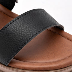 Sandalia  para Mujer marca Via Moda Negro cod. 102008