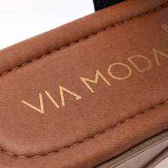 Sandalia  para Mujer marca Via Moda Negro cod. 102008