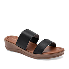 Sandalia  para Mujer marca Via Moda Negro cod. 102008