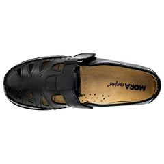 Zapato confort de piel  para Mujer marca Mora Confort Negro cod. 102288