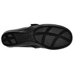Zapato confort de piel  para Mujer marca Mora Confort Negro cod. 102288