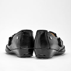 Zapato confort de piel  para Mujer marca Mora Confort Negro cod. 102288