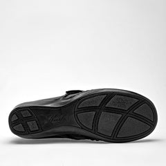 Zapato confort de piel  para Mujer marca Mora Confort Negro cod. 102288