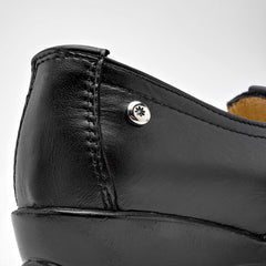 Zapato confort de piel  para Mujer marca Mora Confort Negro cod. 102288