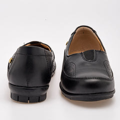 Zapato mocasín confort  para mujer marca Mora Confort Negro cod. 104721