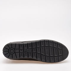 Zapato mocasín confort  para mujer marca Mora Confort Negro cod. 104721