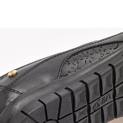 Zapato mocasín confort  para mujer marca Mora Confort Negro cod. 104721