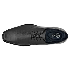 Zapato de piel  para Hombre marca Flexi Negro cod. 108604