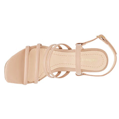 Sandalia con tacón  para Mujer marca Moramora Nude cod. 109084