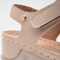 Sandalia confort  para Mujer marca Mora Confort Beige cod. 112215