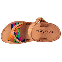 Sandalia para Niña marca Mora Tierra Multicolor cod. 112302