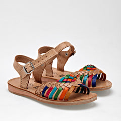 Sandalia para Niña marca Mora Tierra Multicolor cod. 112302