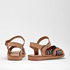 Sandalia para Niña marca Mora Tierra Multicolor cod. 112302