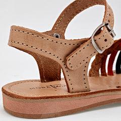 Sandalia para Niña marca Mora Tierra Multicolor cod. 112302