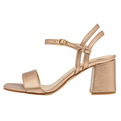 Zapatilla abierta para Mujer marca Moramora Oro rosa cod. 117073