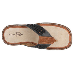 Mora Tierra Sandalia artesanal  hombre , código 118544