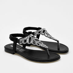 Sandalia  para Mujer marca Moramora Negro cod. 122028