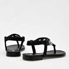 Sandalia  para Mujer marca Moramora Negro cod. 122028