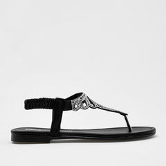 Sandalia  para Mujer marca Moramora Negro cod. 122028