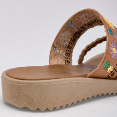 Sandalia con cuña para Mujer marca Mora Tierra Camel cod. 125249
