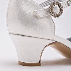 Zapato para graduación para Niña marca Tropicana Plata cod. 128784