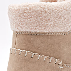 Pakar Zapaterías de México on USA | November: Offers before christmas - Bota con peluche para mujer cod-129048