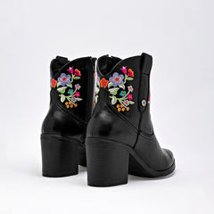 Botín Tacón para Mujer  marca Mora Tierra Negro cod. 139751