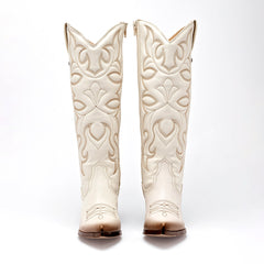 Bota Tacón para Mujer  marca Moramora Blanco cod. 139752