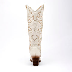 Bota Tacón para Mujer  marca Moramora Blanco cod. 139752