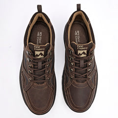 Zapato casual piel para Hombre marca Flexi Café cod. 139813