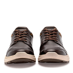 Zapato casual piel para Hombre marca Flexi Café cod. 139891