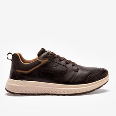 Zapato casual piel para Hombre marca Flexi Café cod. 139891