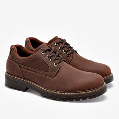 Zapato casual piel para Hombre marca Flexi Café cod. 139894
