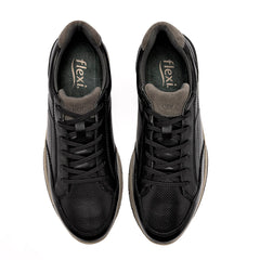 Zapato casual piel para Hombre marca Flexi Negro cod. 139911