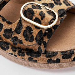 Sandalia piso para Mujer marca Been Class Camel cod. 140223