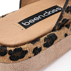 Sandalia piso para Mujer marca Been Class Camel cod. 140223