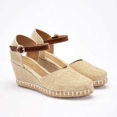 Alpargata Plataforma para Mujer marca Been Class Beige cod. 140234