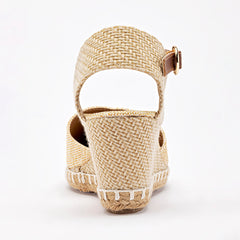 Alpargata Plataforma para Mujer marca Been Class Beige cod. 140234