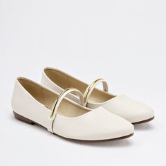 Balerinas  para Mujer marca Been Class Marfil cod. 140256
