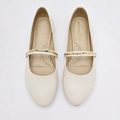 Balerinas  para Mujer marca Been Class Marfil cod. 140256