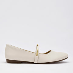 Balerinas  para Mujer marca Been Class Marfil cod. 140256