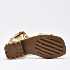 Sandalia para Preescolar niña marca Celex Oro cod. 140315