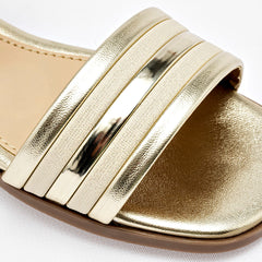 Sandalia para Preescolar niña marca Celex Oro cod. 140315