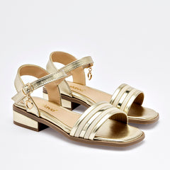Sandalia para Niña marca Celex Oro cod. 140315