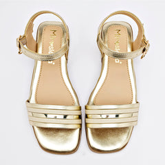 Sandalia para Niña marca Celex Oro cod. 140315