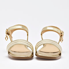 Sandalia para Niña marca Celex Oro cod. 140315