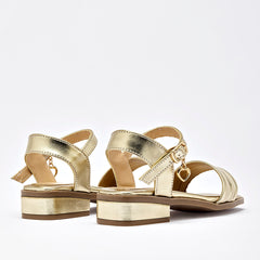 Sandalia para Niña marca Celex Oro cod. 140315